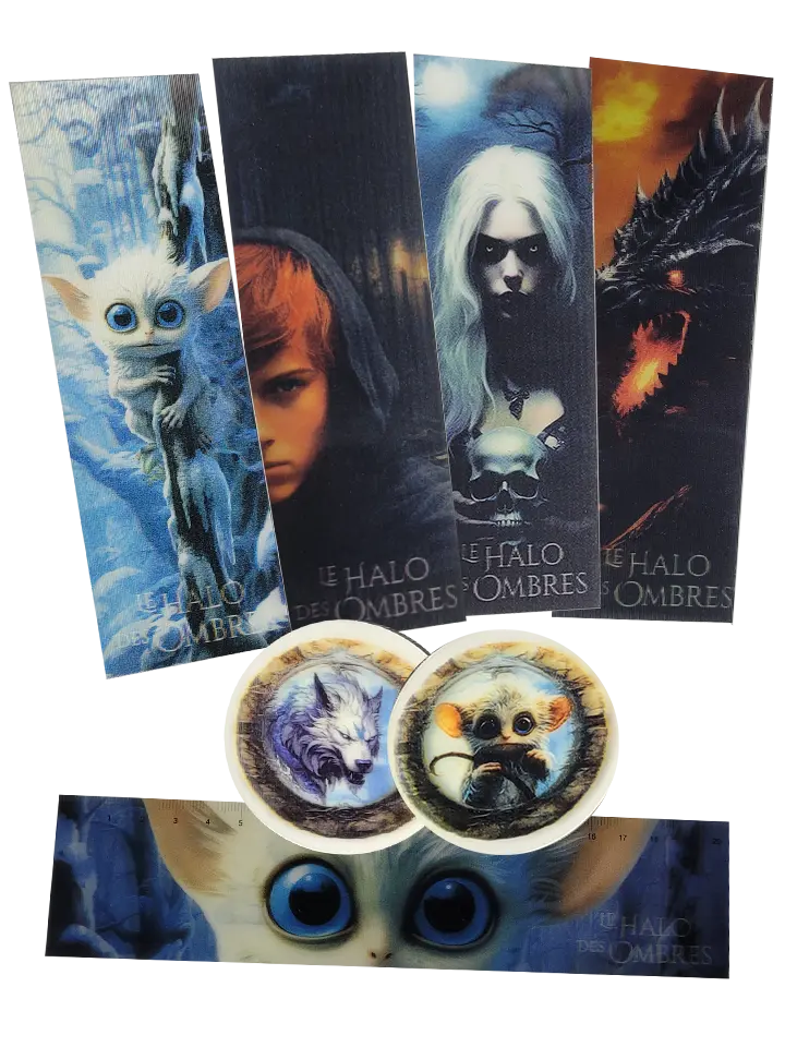Pack goodies lenticulaires 3D